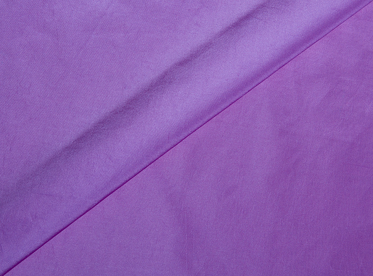 Фото ткани Шелковая тафта, цвет - сиреневый