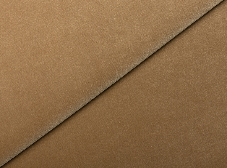 Фото ткани Однотонный  бархат, цвет - бежевый