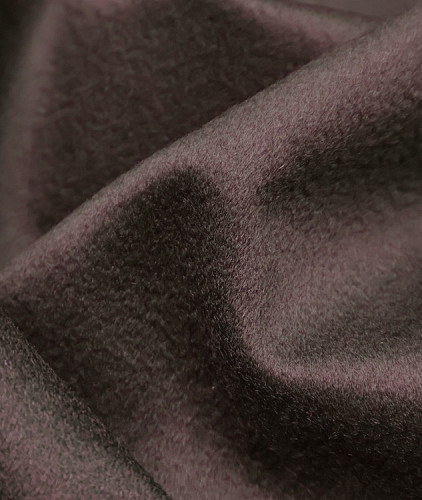 Кашемировая ткань на мембране тип Ermenegildo Zegna, цвет - коричнево-бордовый. Изображение 4
