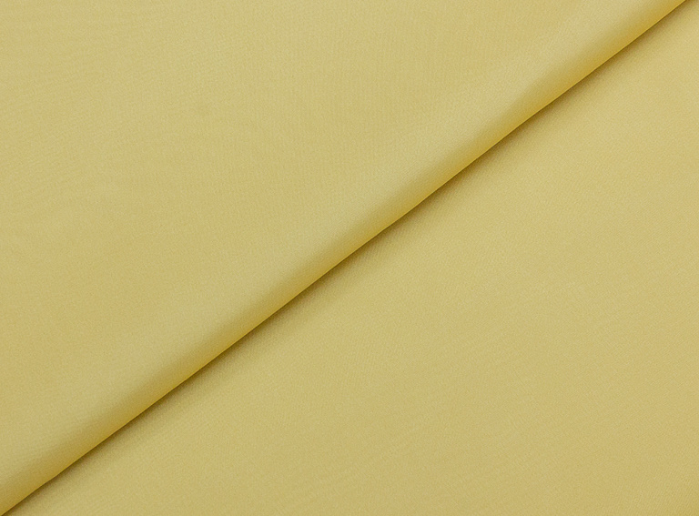 Фото ткани Подкладочная ткань, цвет - желтый