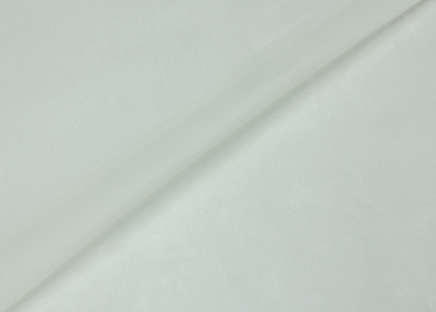 Фото ткани Шелковая органза, цвет - молочный
