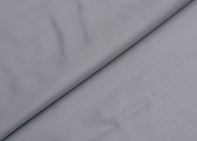 Фото ткани Подкладочная ткань, цвет - серо-голубой