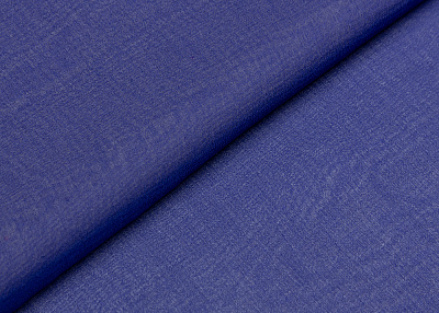 Фото ткани Шифон, цвет - синий