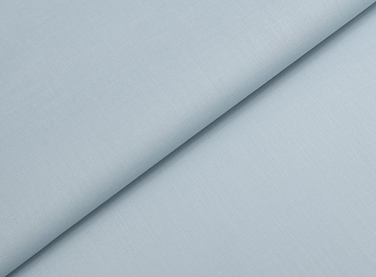 Фото ткани Хлопковая органза, цвет - голубой