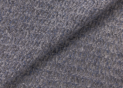 Фото ткани Вязаное шерстяное полотно, цвет - серый