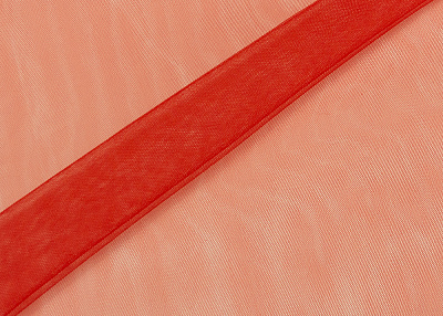 Фото ткани Сетка, цвет - красный