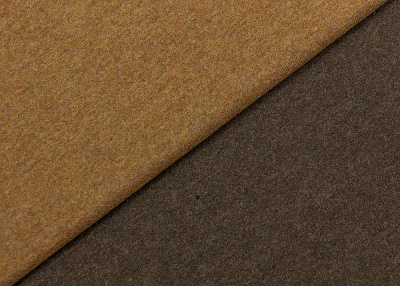 Фото ткани Трикотаж кашемир (дабл), цвет - коричневый и рыжий