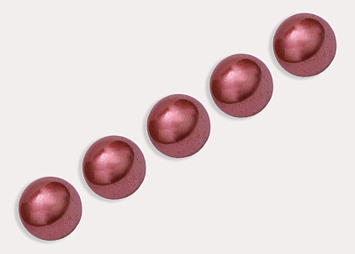 Фото ткани Пуговица, цвет - розовый