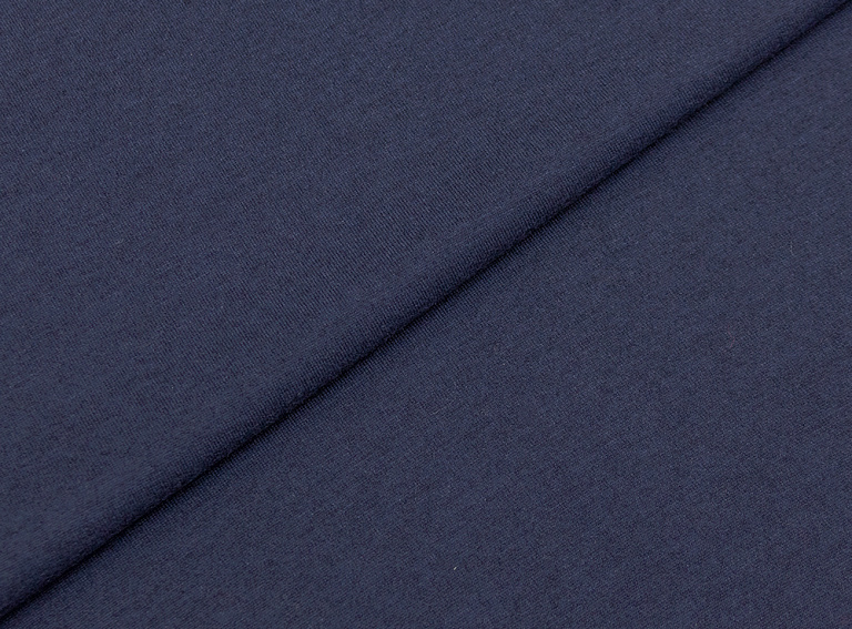 Фото ткани Трикотаж кашемир с хлопком, цвет - синий