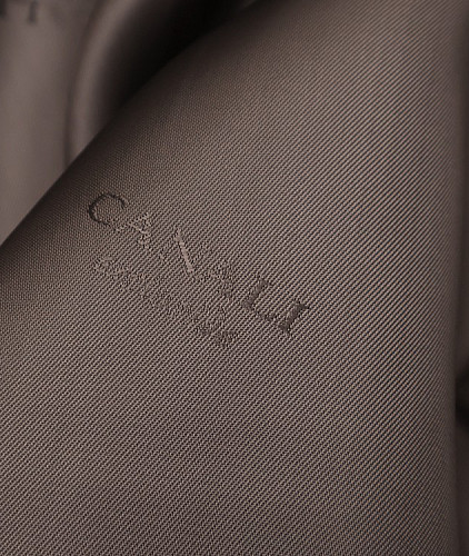 Подкладочная ткань тип Canali, цвет - коричневый. Изображение 4