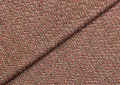 Фото ткани Кашемировая ткань тип Loro Piana с рисунком, цвет - бордовый