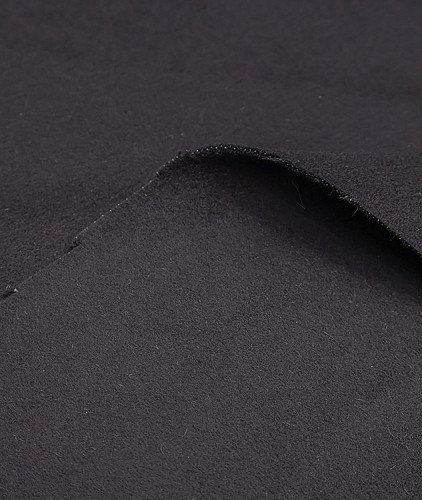Кашемировая ткань тип Loro Piana, цвет - черный. Изображение 2