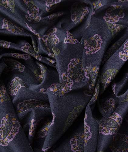 Etro, цвет - фиолетовый и пейсли. Изображение 4