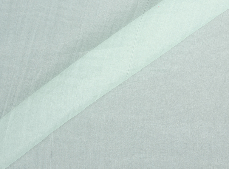 Фото ткани Шелковая органза, цвет - мята
