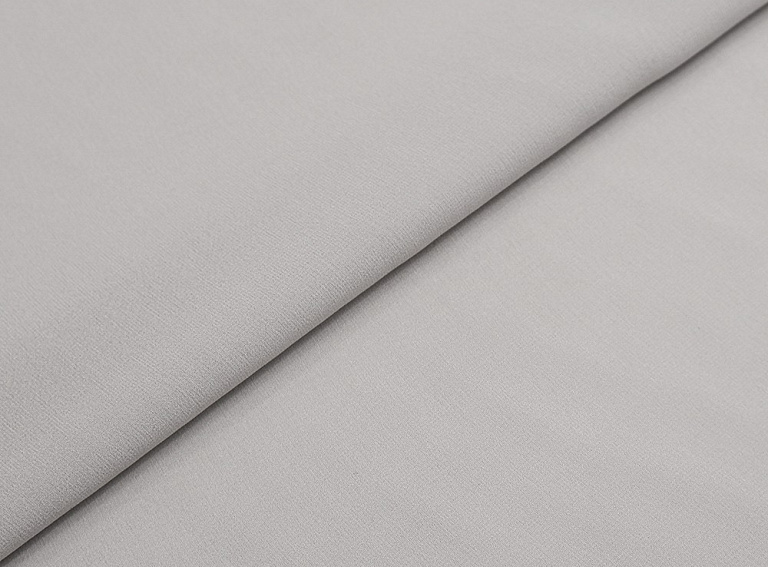 Фото ткани Шифон, цвет - серый
