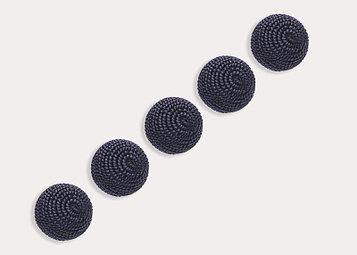 Фото ткани Пуговица, цвет - синий и темно-синий