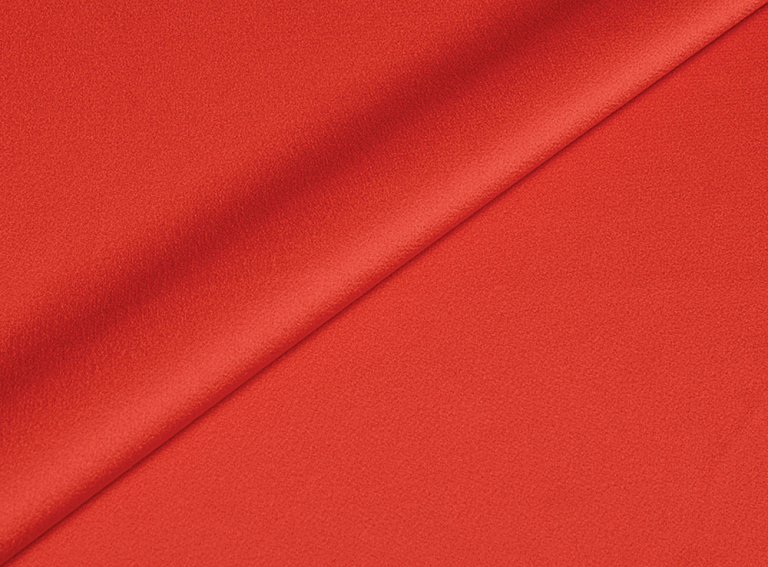Фото ткани Однотонная вискоза, цвет - красный