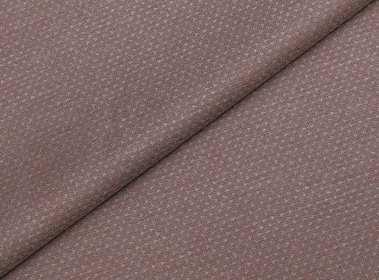 Фото ткани Шерстяная ткань с рисунком, цвет - серо-бордовый