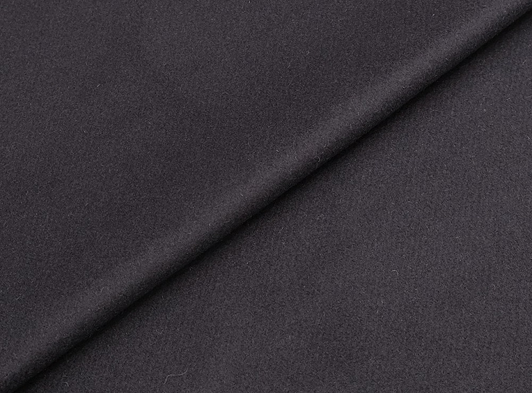 Фото ткани Кашемировая ткань тип Loro Piana, цвет - черный