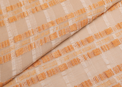 Фото ткани Хлопковая ткань, цвет - оранжевый