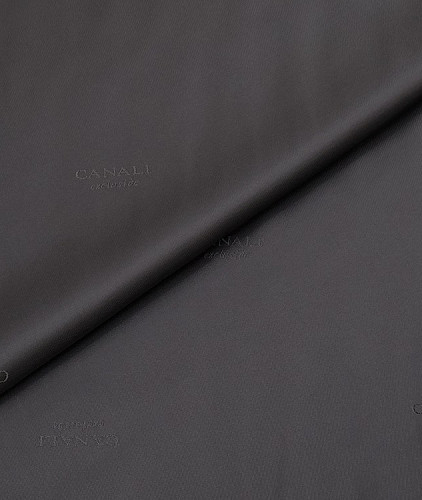Подкладочная ткань тип Canali, цвет - синий и темно-синий. Изображение 1