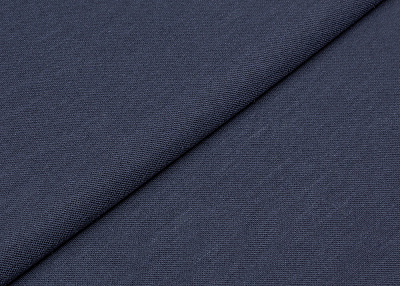 Фото ткани Трикотаж, цвет -  синий