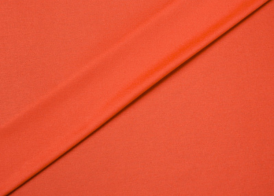 Фото ткани Хлопковый трикотаж тип Etro, цвет - красно-коралловый