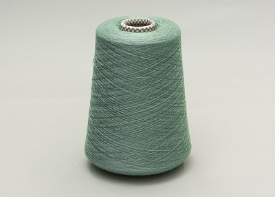 Фото ткани Пряжа кашемир тип Cariaggi (100гр), цвет - зеленый