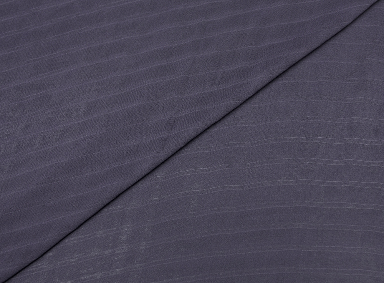 Фото ткани Вискоза в полоску, цвет - синий