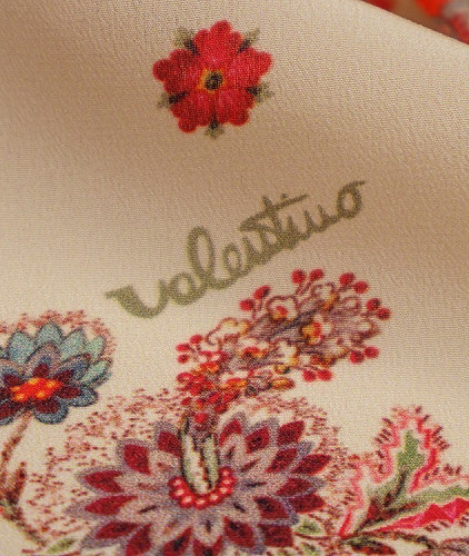 Натуральный шелк тип Valentino, цвет - сливочный. Изображение 4