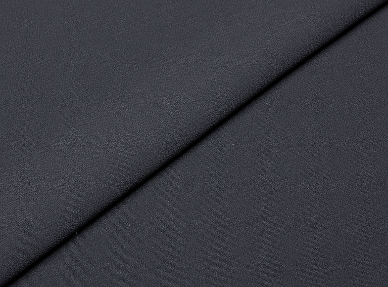 Фото ткани Однотонная вискоза тип Valentino, цвет - черный