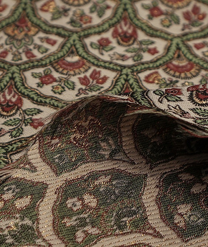 Жаккард с рисунком тип Valentino, цвет - разноцветный. Изображение 2