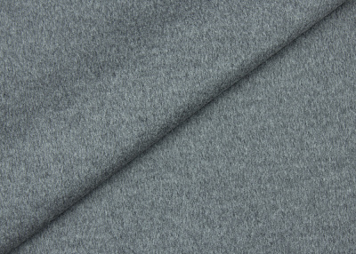 Фото ткани Кашемировая ткань на клеевой, цвет - серый