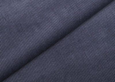 Фото ткани Хлопковый вельвет, цвет - джинсовый
