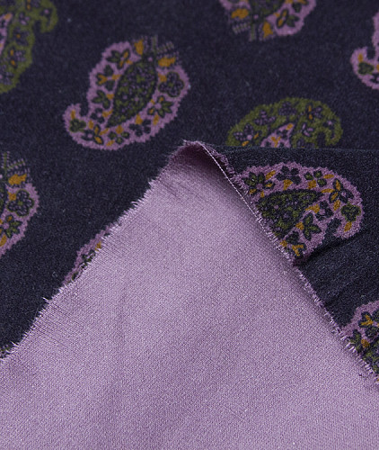 Etro, цвет - фиолетовый и пейсли. Изображение 2