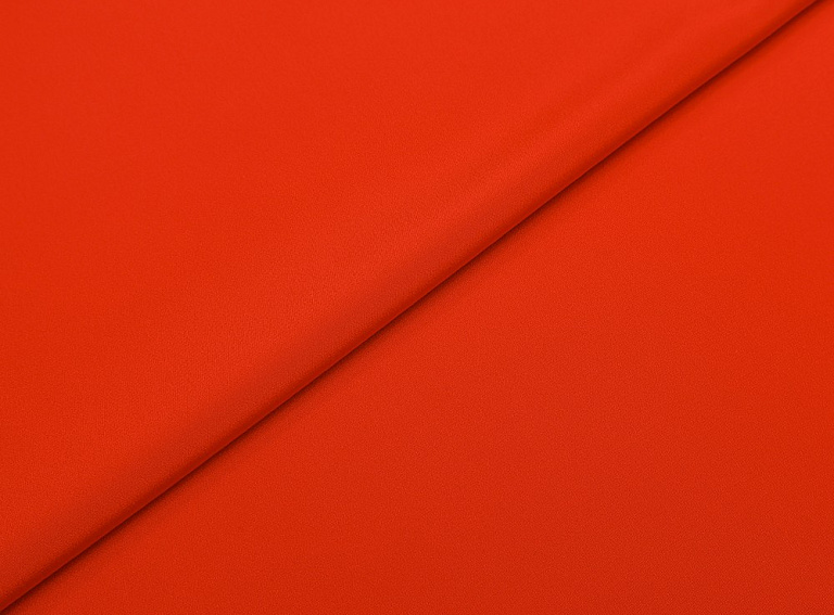 Фото ткани Натуральный шелк, цвет - красный