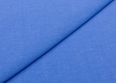 Фото ткани Льняная ткань, цвет - синий