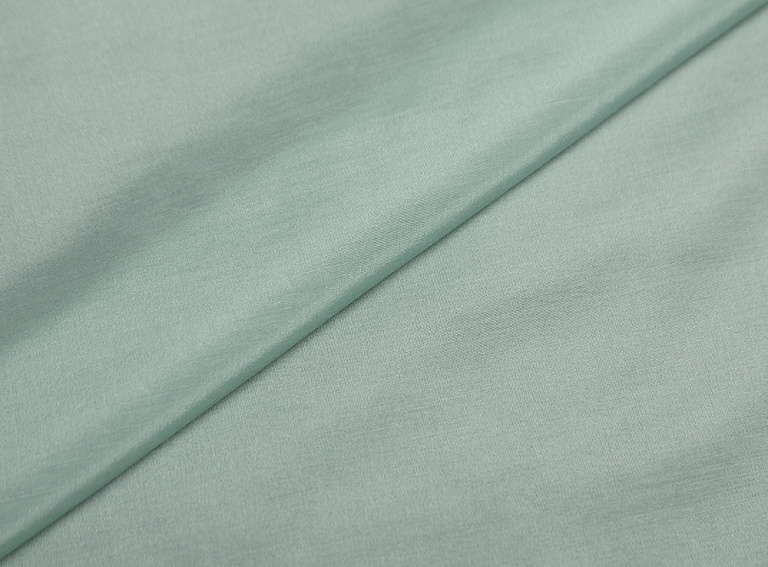 Фото ткани Батист хлопковый с шелком, цвет - мятный