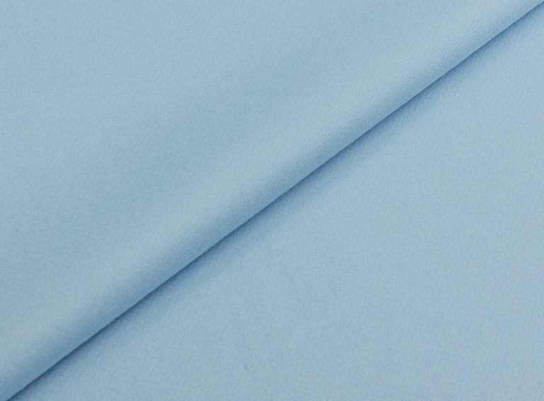 Фото ткани Кашемировая ткань тип Loro Piana (дабл), цвет - голубой