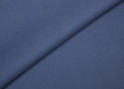 Фото ткани Кашемировая ткань, цвет - синий и голубой (дабл)