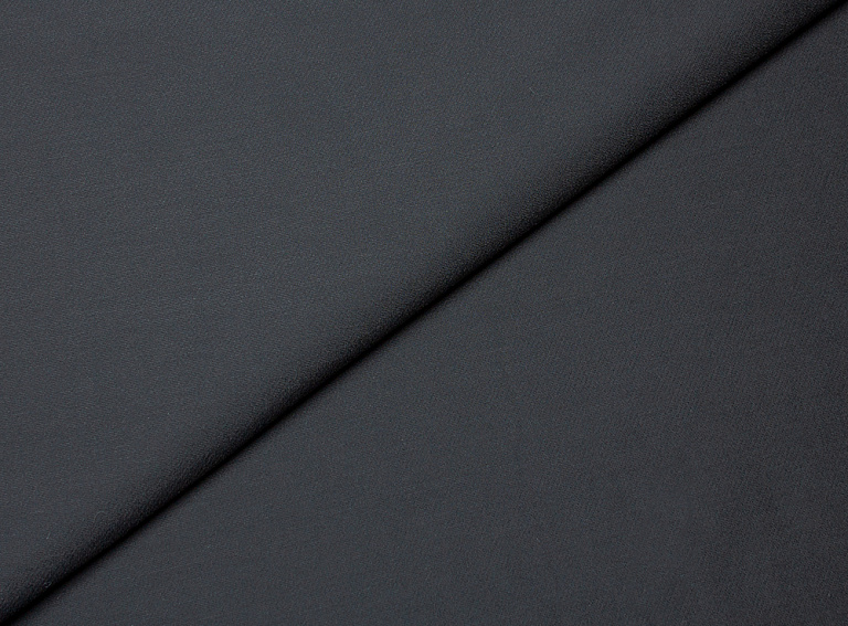 Фото ткани Костюмный шелк тип Dior, цвет - черный
