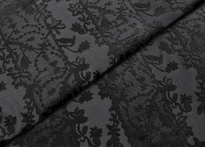 Фото ткани Жаккард стиль Gucci, цвет - черный