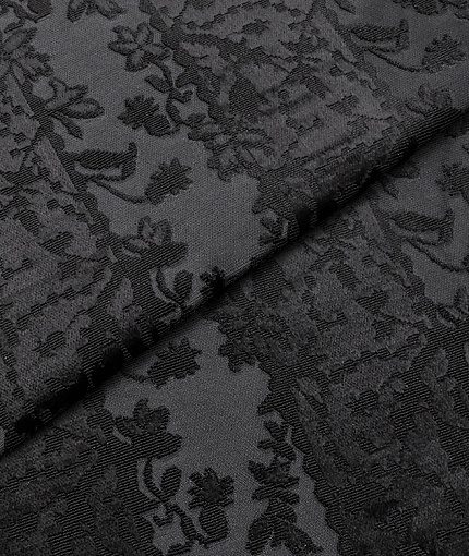 Жаккард стиль Gucci, цвет - черный. Изображение 1