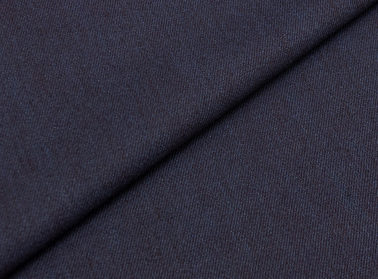 Фото ткани Хлопковая джинса тип  Loro Piana, цвет - синий