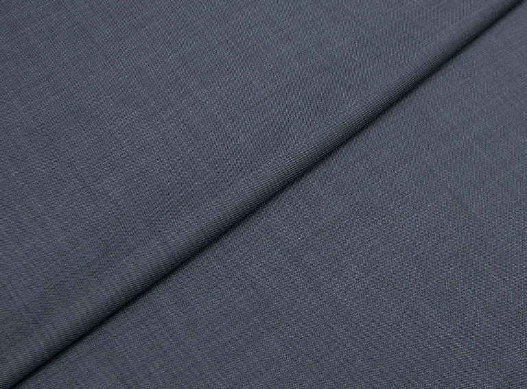 Фото ткани Шерстяная ткань тип Ermenegildo Zegna, цвет - синий