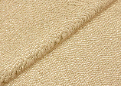 Фото ткани Хлопковая ткань с люрексом, цвет - золотой и полоска