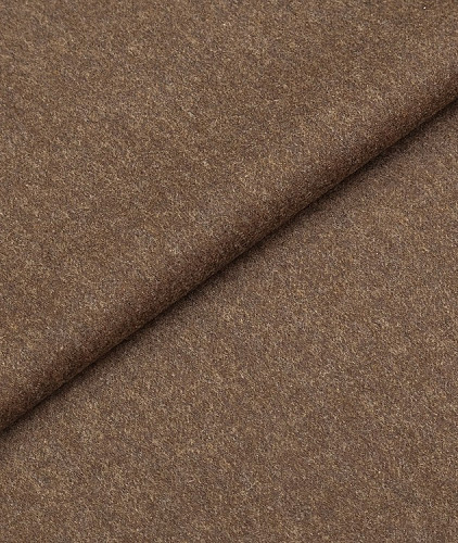 Кашемировая ткань на мембране тип Ermenegildo Zegna, цвет - коричневый. Изображение 1