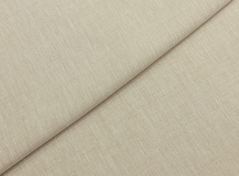 Фото ткани Льняная ткань, цвет - бежевый