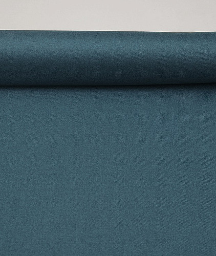 Кашемировая ткань с шелком тип Loro Piana, цвет - морская волна. Изображение 5