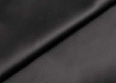 Фото ткани Шелковая органза, цвет - черный